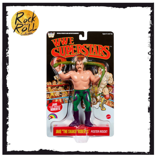 WWE Superstars LJN - Jake “The Snake” Robert’s (Black Card)