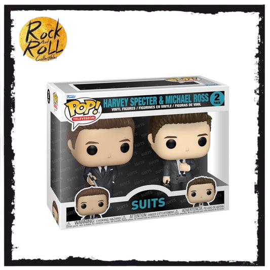 Suits - Harvey Specter & Michael Ross 2 Pack Funko Pop!