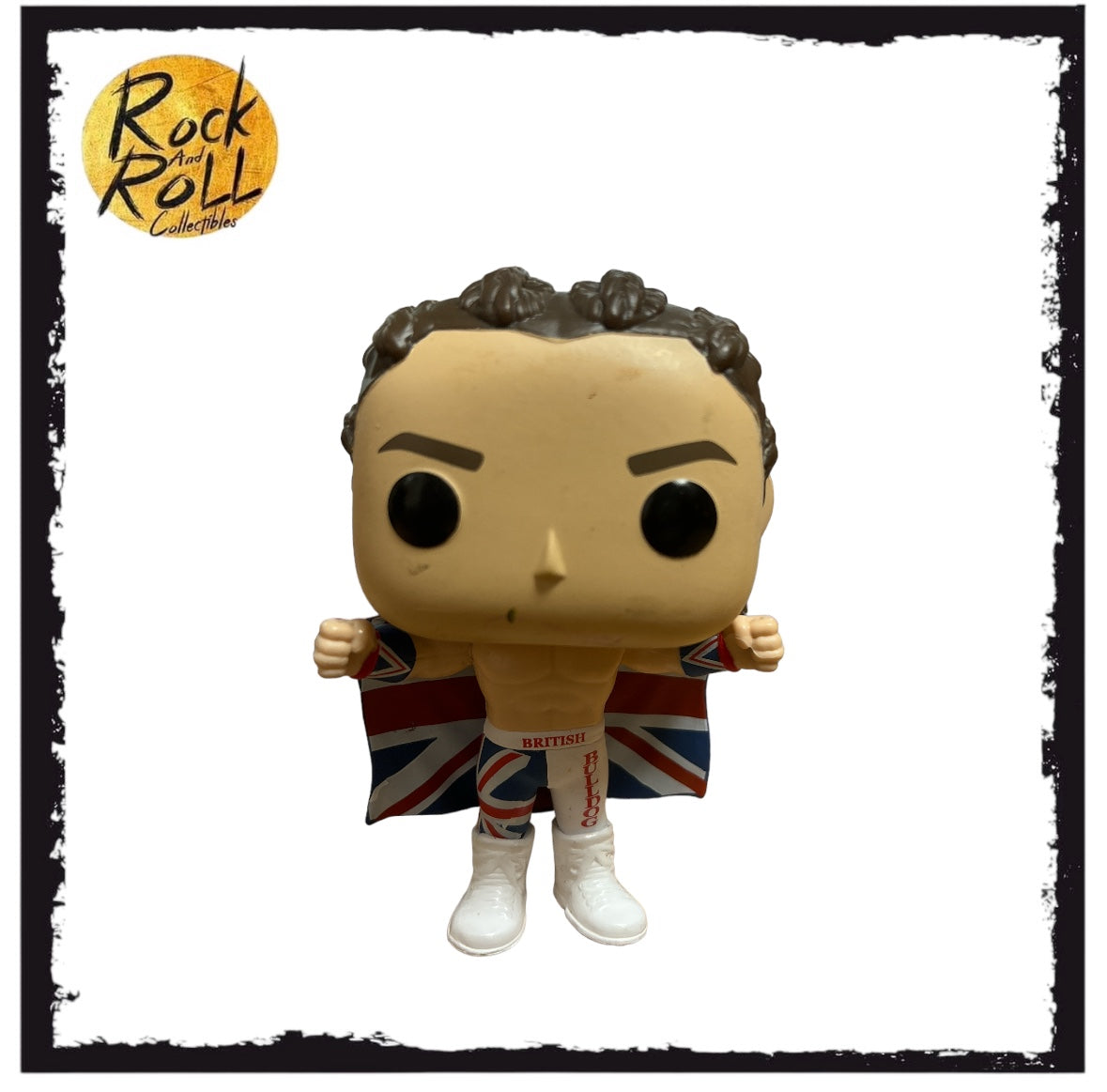 Loose WWE British Bulldog Funko Pop