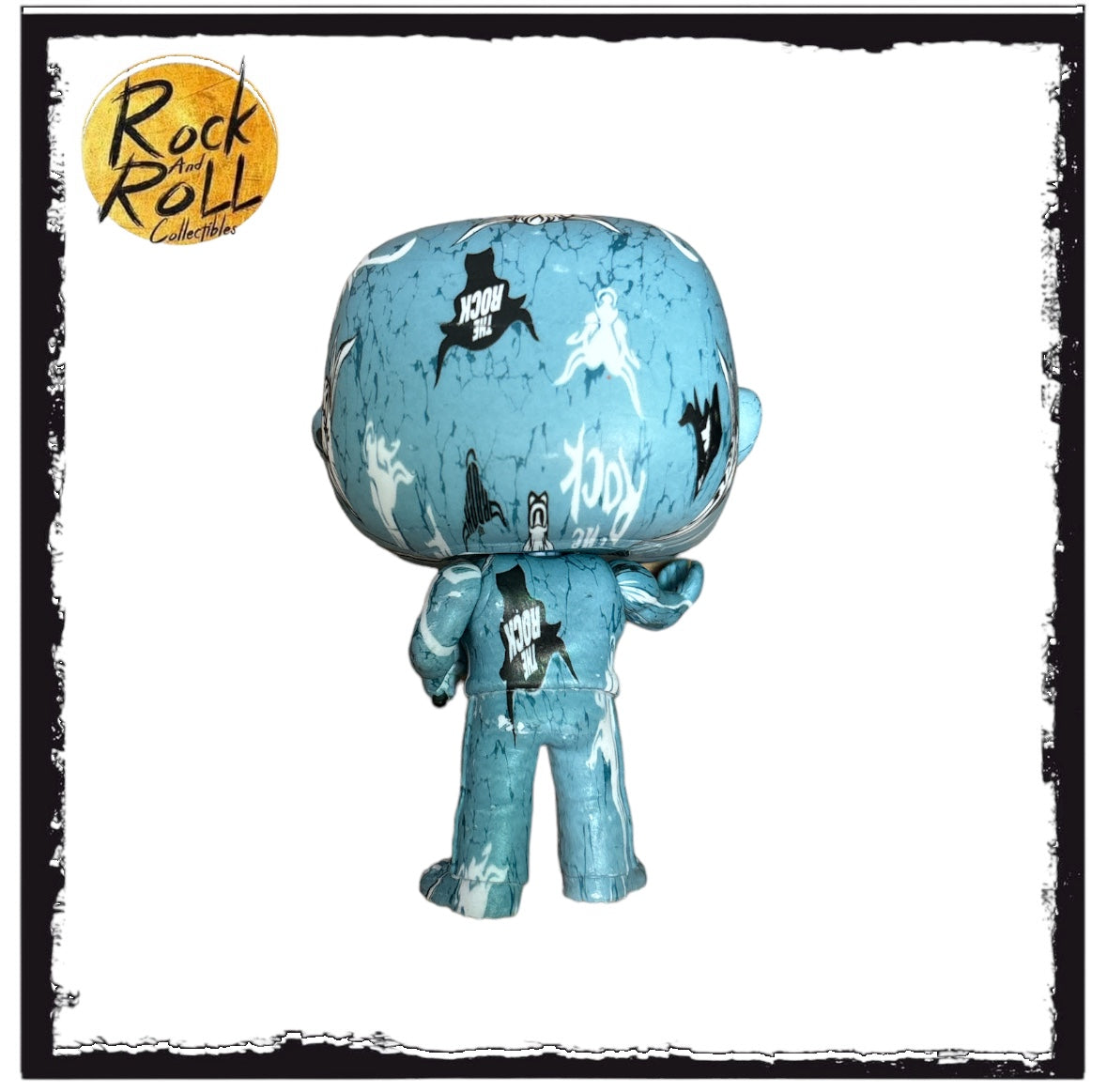 Loose WWE Art Series The Rock Funko Pop