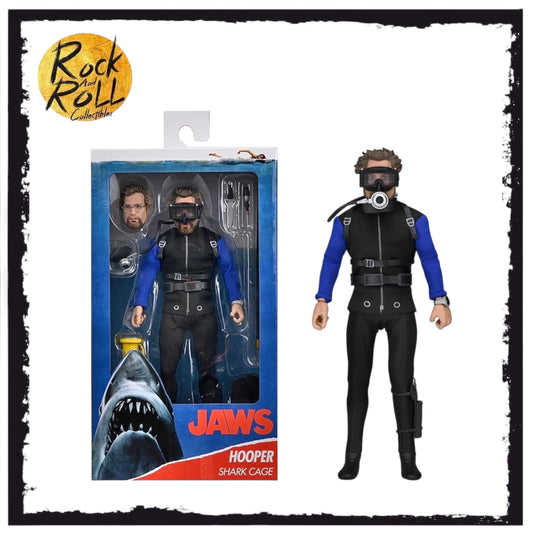 NECA - JAWS Matt Hooper (Shark Cage) 8” Clothed Action Figure