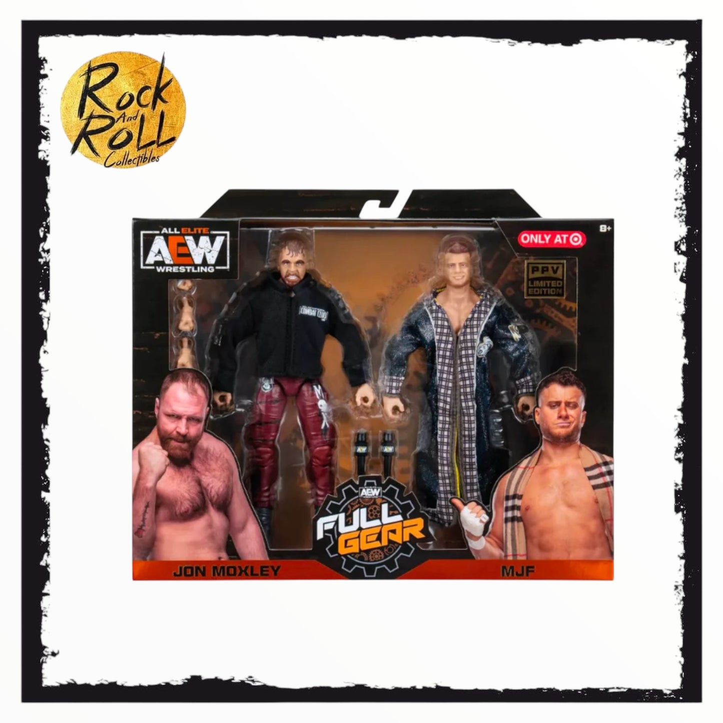 Jon Moxley vs MJF - Full Gear Exclusive AEW Target PPV Collection