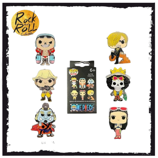Toei One Piece Multi Character Pop Art Funko Blind Box Enamel Pins