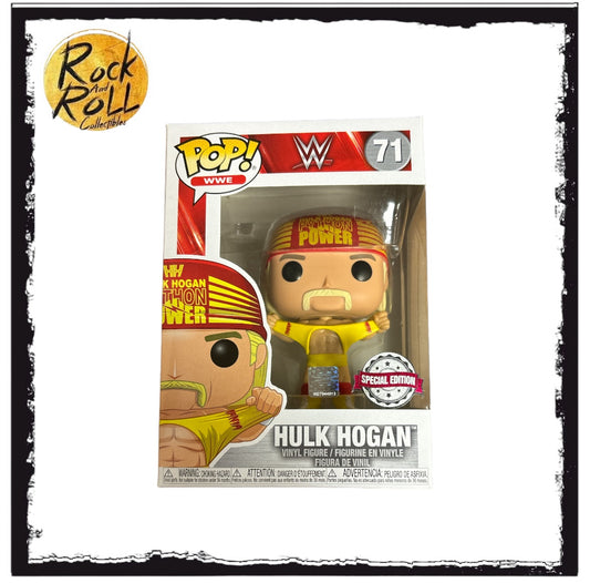 Funko Pop! WWE Vinyl Figure Hulk Hogan #71 Special Edition