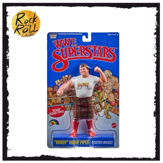 WWE Superstars LJN - “Rowdy” Roddy Piper (Blue Card)