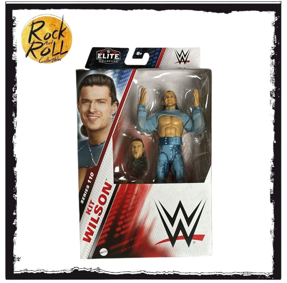 WWE Elite Series 110 - Kit Wilson US IMPORT – rock and roll collectibles