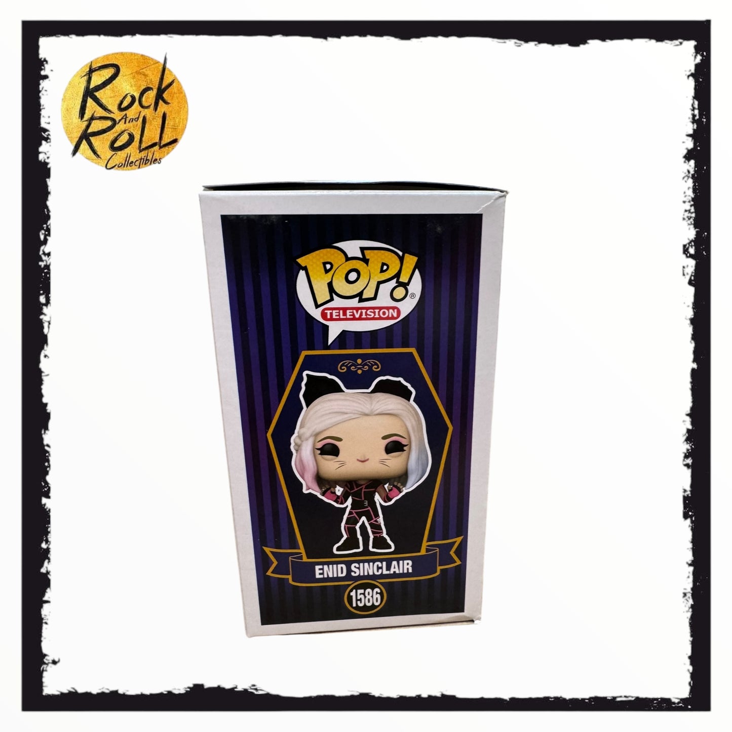 Not mint Box Funko Pop Wednesday Addams Enid Sinclair NYCC 2024 Exclusive