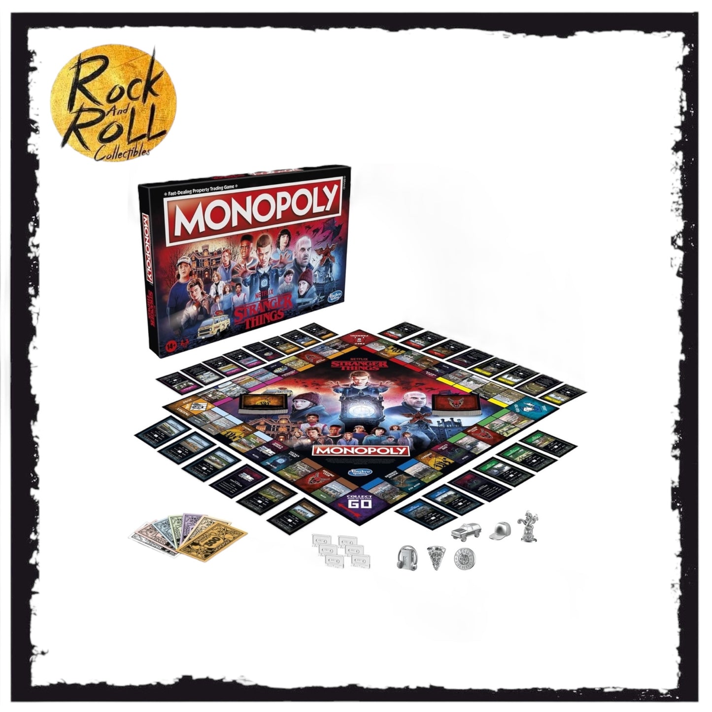 Netflix Stranger Things Edition Monopoly Board Game