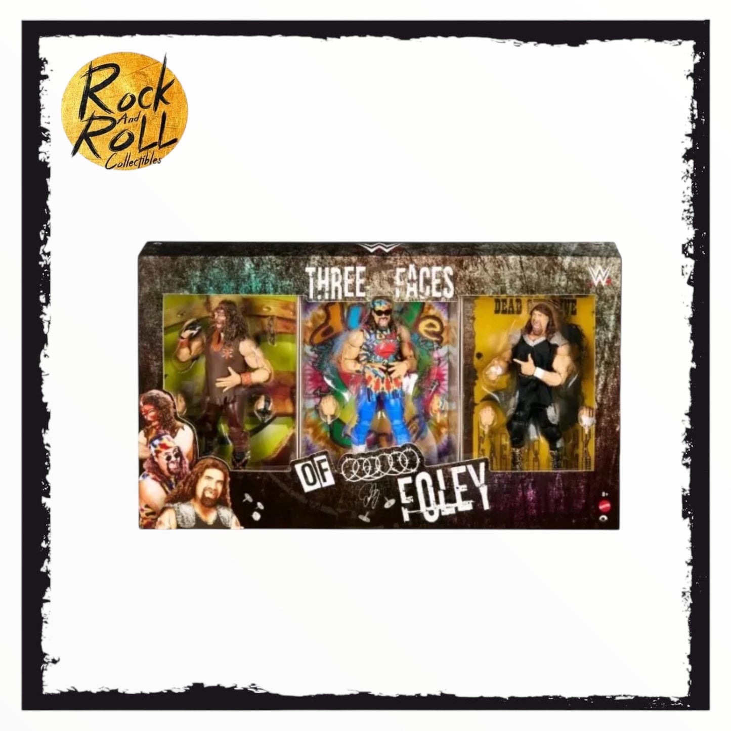 (3 Faces of Foley) WWE Elite 3-Pack Ringside Exclusive