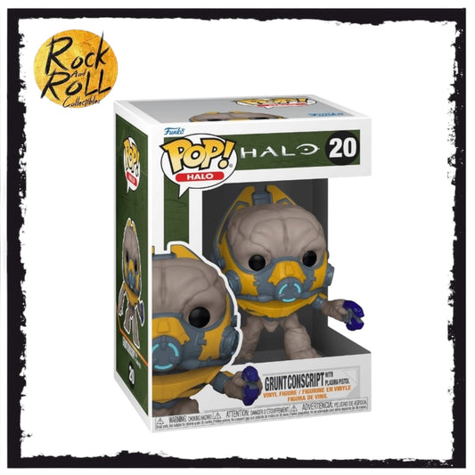 Halo - Grutconscript with Plasma Pistol Funko Pop! #20