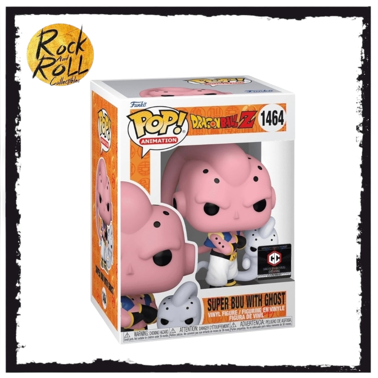DragonBall Z - Super Buu with Ghost Funko Pop! #1464 Chalice Collectibles Exclusive