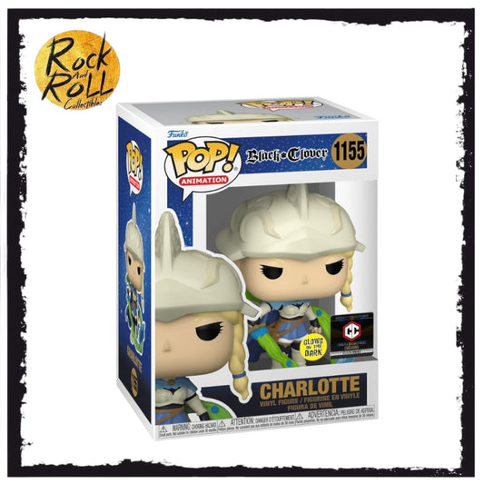 Black Clover -  Charlotte (Glows in the Dark) Funko Pop! #1155 Chalice Collectibles Exclusive