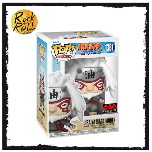 Naruto Shippuden - Jiraiya (Sage Mode) Funko Pop! #1381 AAA Anime Exclusive