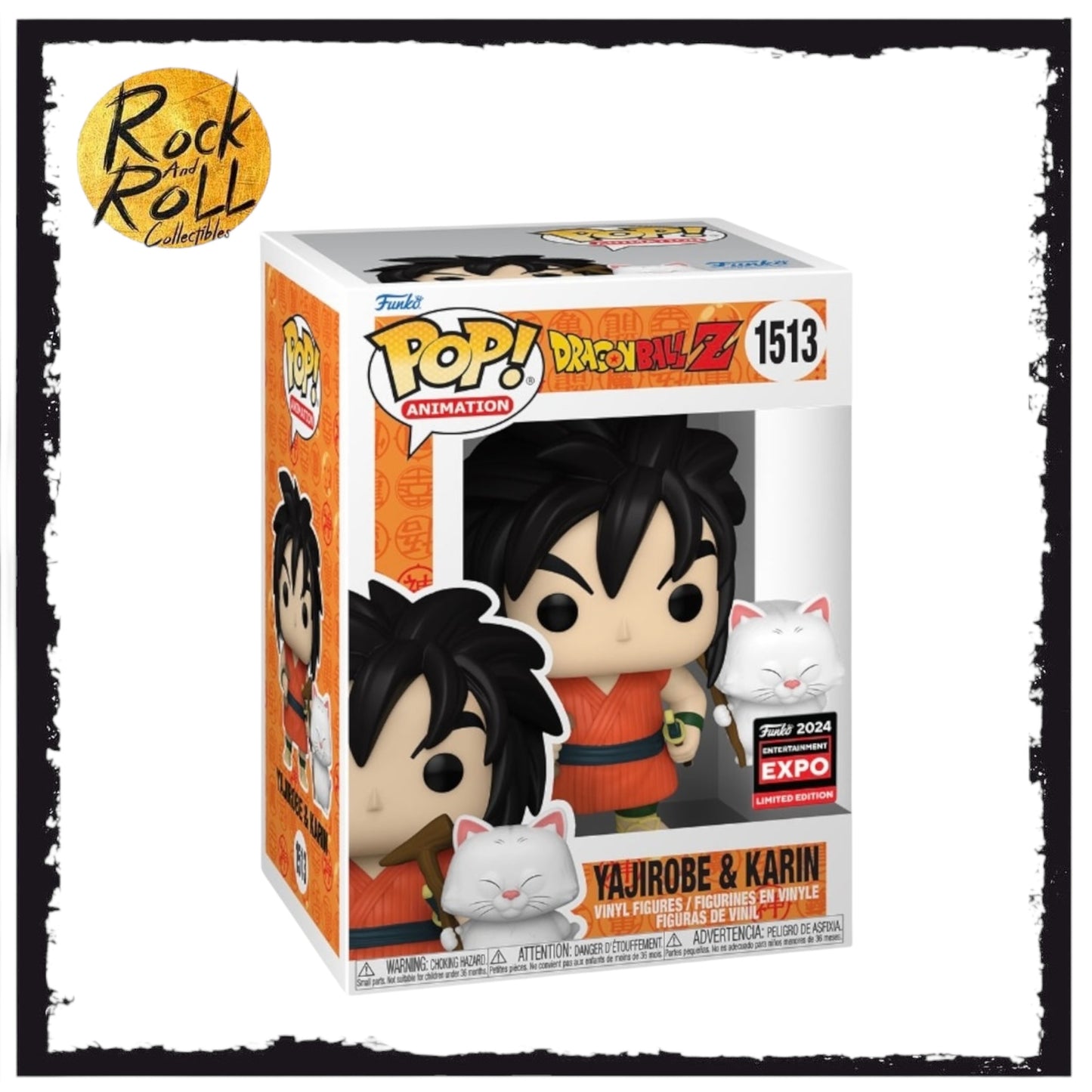 DragonBall Z - Yajirobe & Karin Funko Pop! #1513 Funko 2024 Chicago Expo Limited Edition