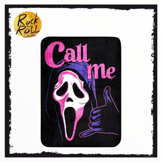 Ghost Face - Call Me Double Sided Fleece Blanket