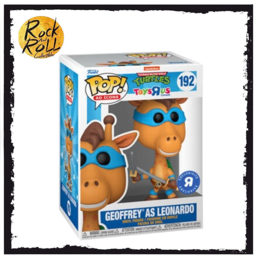 Teenage Mutant Ninja Turtles x Toys R Us - Geoffrey as Leonardo Funko Pop! #192 Toys R Us Exclusive