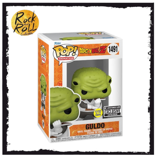 DragonBall Z - Guldo (Glows in the Dark) Funko Pop! #1491 Entertainment Earth Exclusive