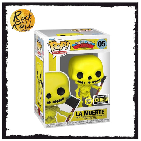 Loteria Don Clemente - La Muerte Funko Pop! #05 (Glows in the Dark) Entertainment Earth Exclusive
