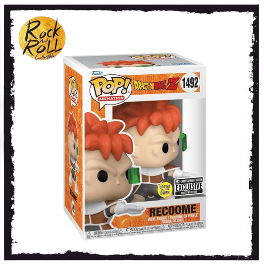 DragonBall Z - Recoome (Glows in the Dark) Funko Pop! #1492 Entertainment Earth Exclusive