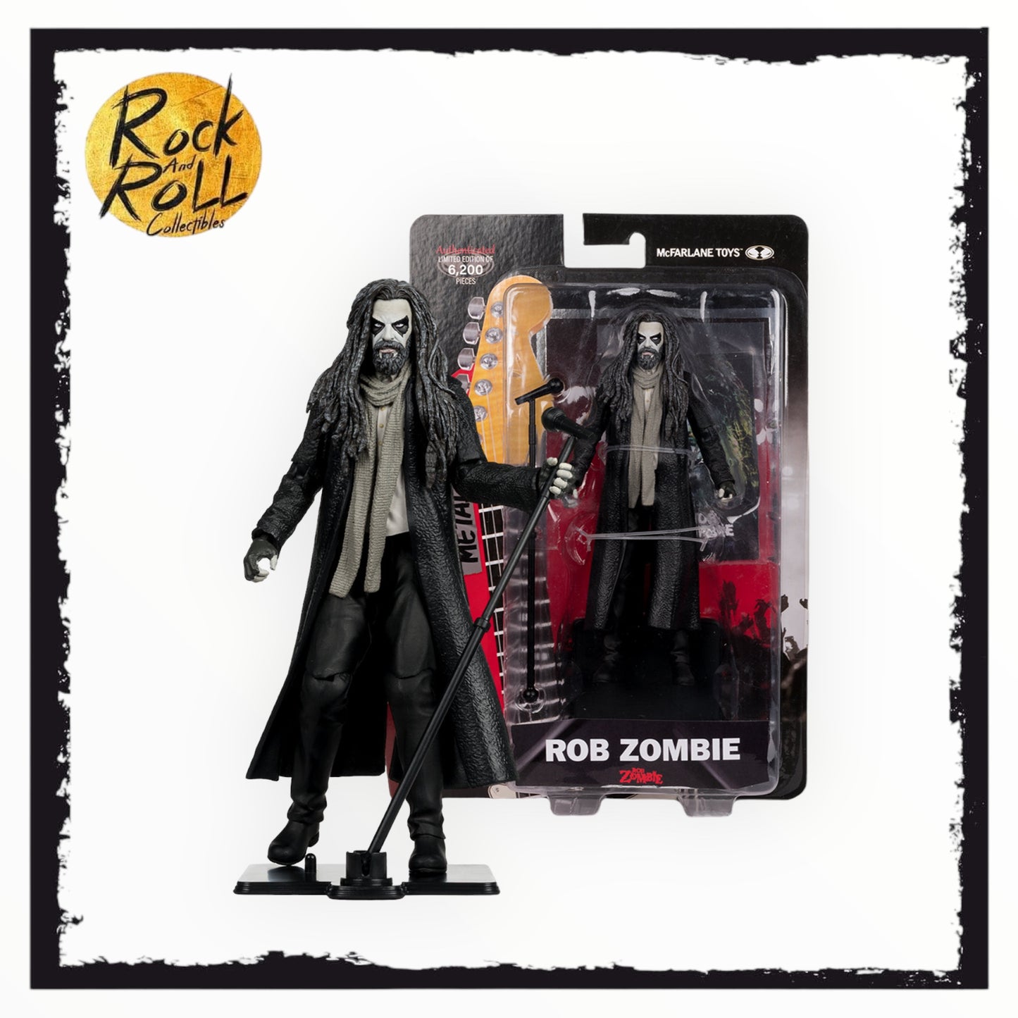 Rob Zombie Music Maniacs Metal McFarlane Toys LE:6200pcs