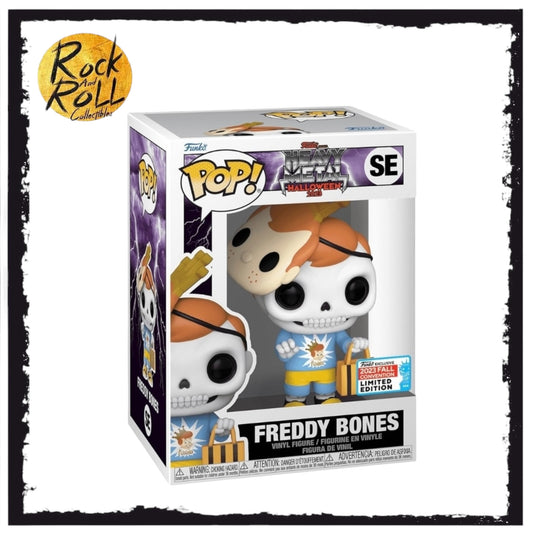 Freddy Bones - Heavy Metal Halloween 2023 Funko Pop! 2023 Fall Convention