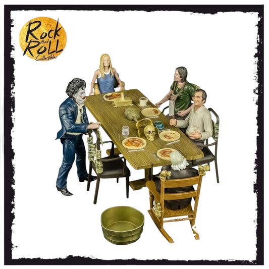 Trick or Treat Studios AF Texas Chainsaw Massacre Dinner Scene Play Set 5”