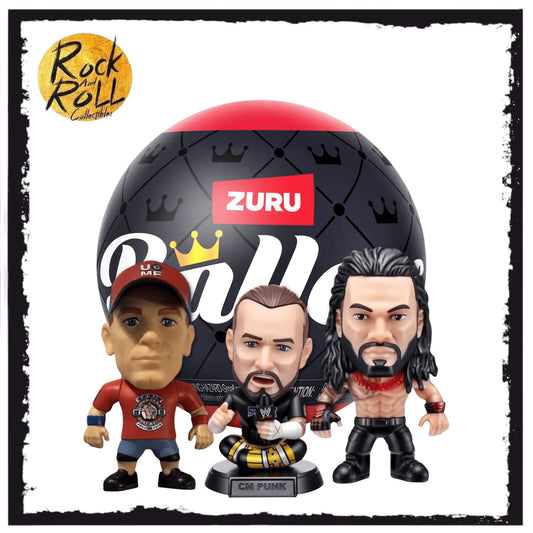 WWE Ballers Series 1 by ZURU PVC Mini Figure US Import (1x Mystery Ball)