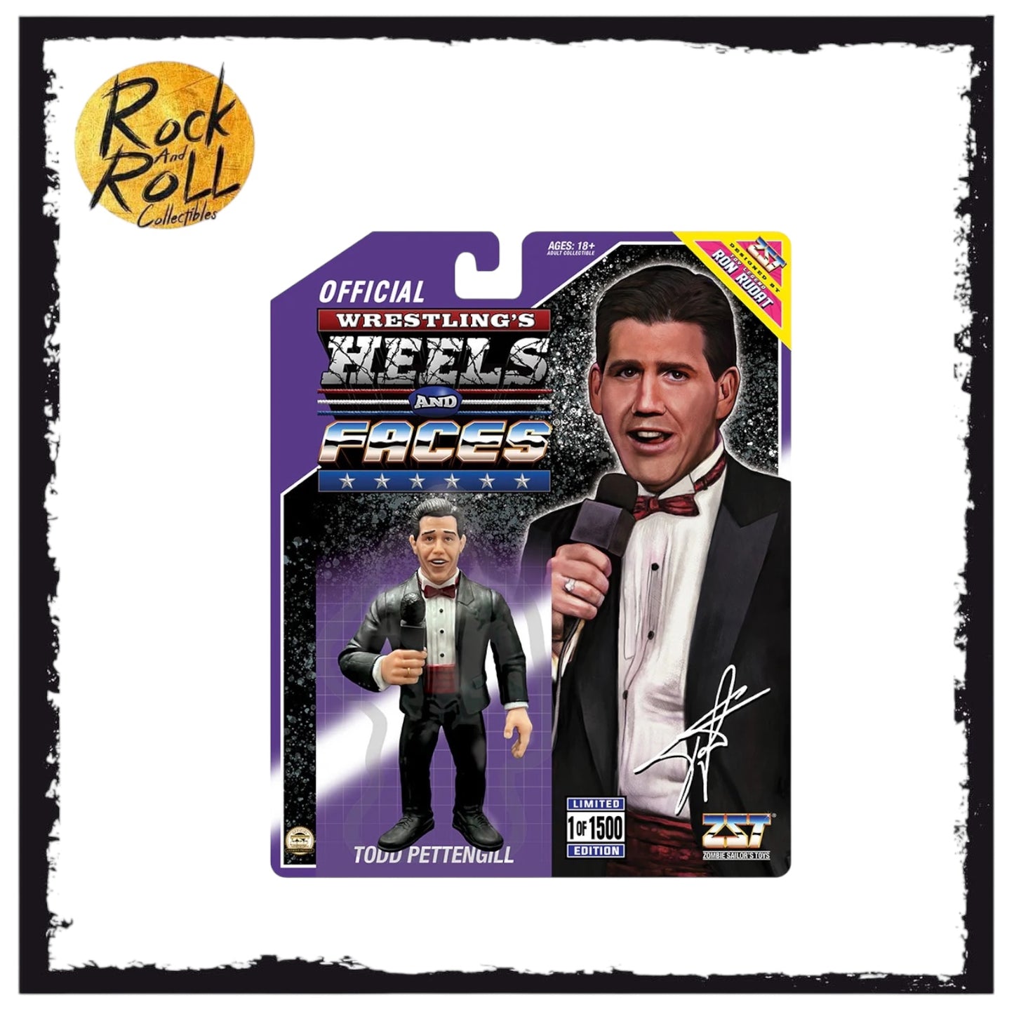 ZST Heels And Faces Todd Pettengill (1 of 1500 NYCC Exclusive)