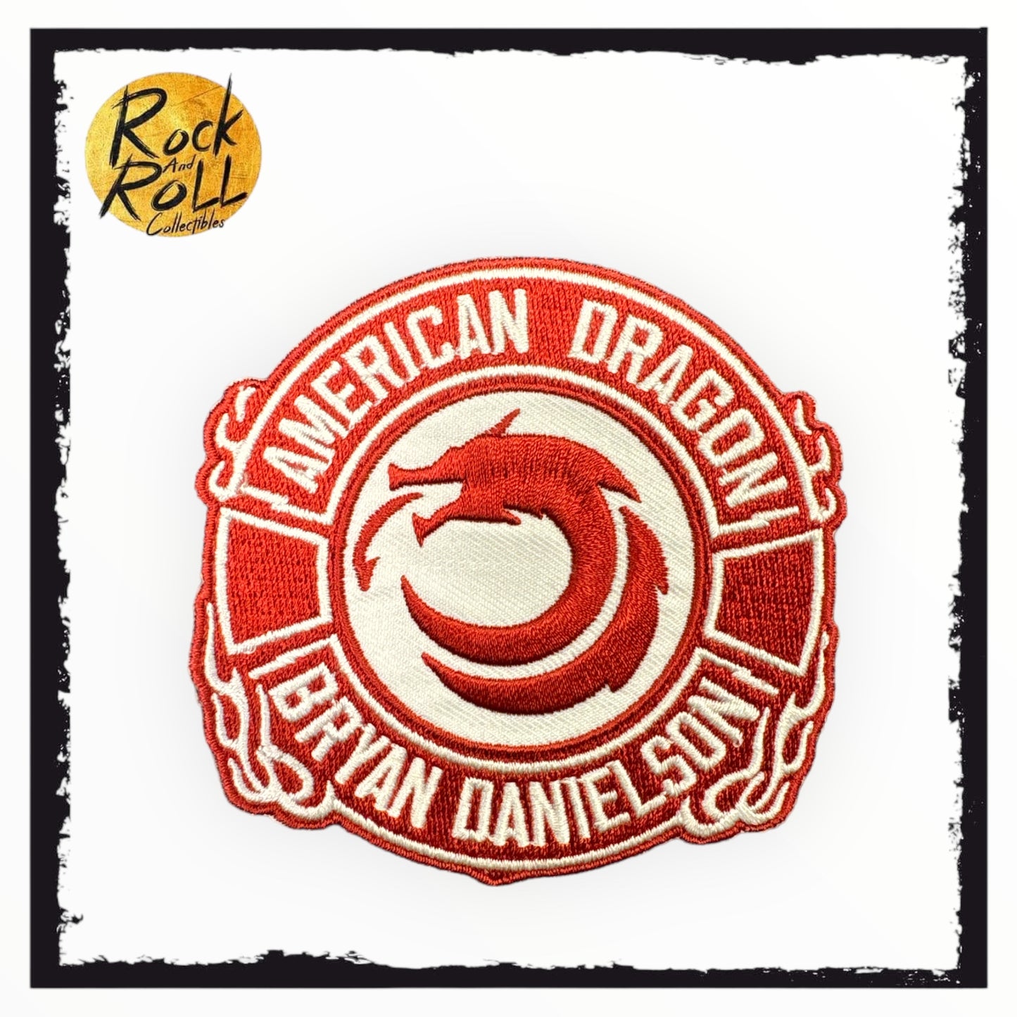 American Dragon Bryan Danielson - Iron On Patch