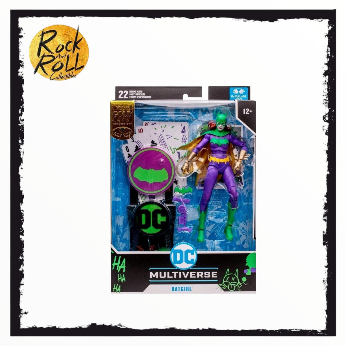 Dc Mutiverse Batman Three Jokers - Batgirl Figure Gold Label Collection