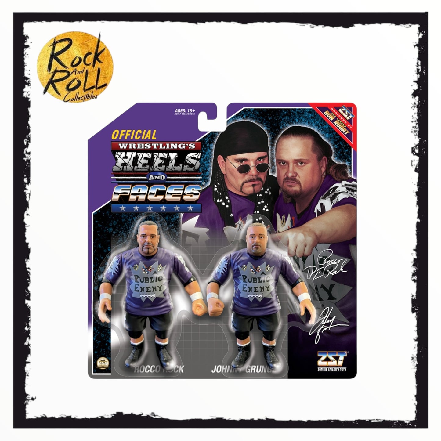 ZST Heels And Faces Public Enemy Two Pack