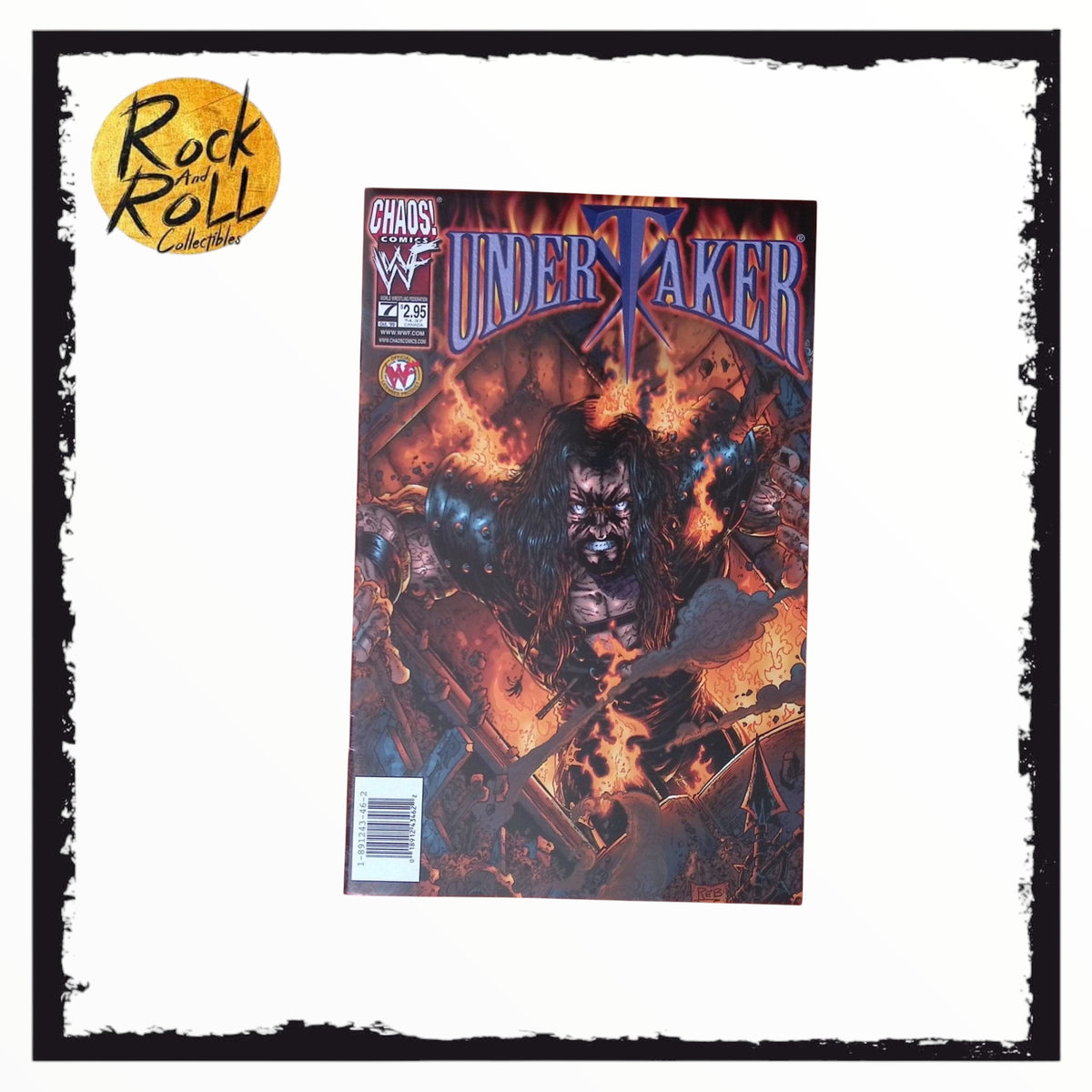 Undertaker #7 (Chaos! Comics, 1999) WWF