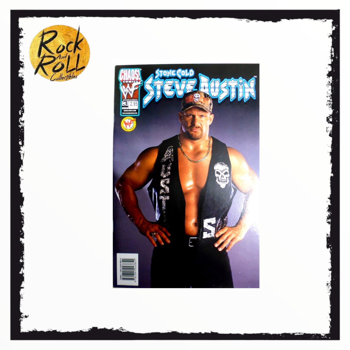 Stone Cold Steve Austin #3 Chaos Comics Comic Book WWF PHOTO VARIANT