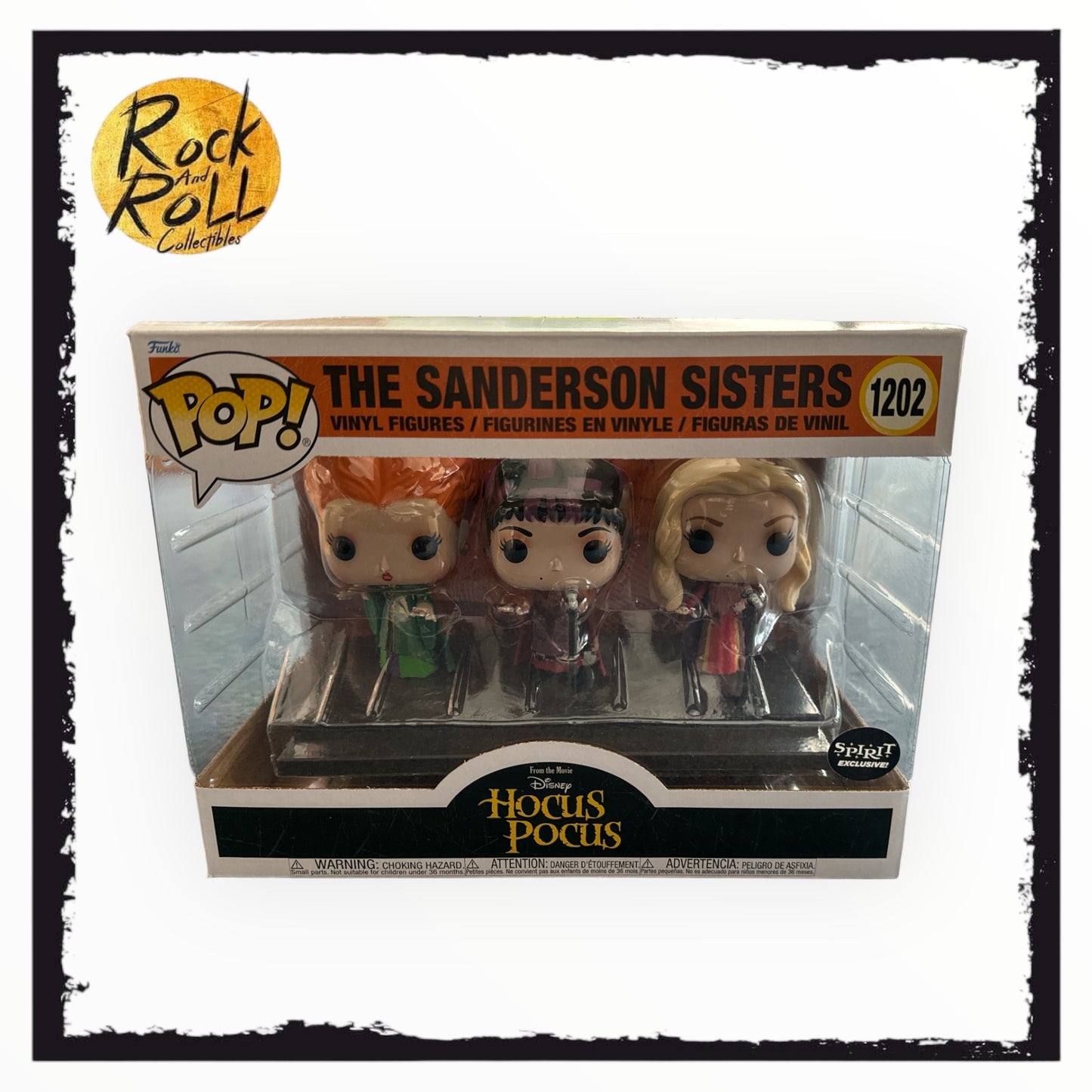 Hocus Pocus - The Sanderson Sisters Funko Pop! #1202 - Spirit Halloween Exclusive