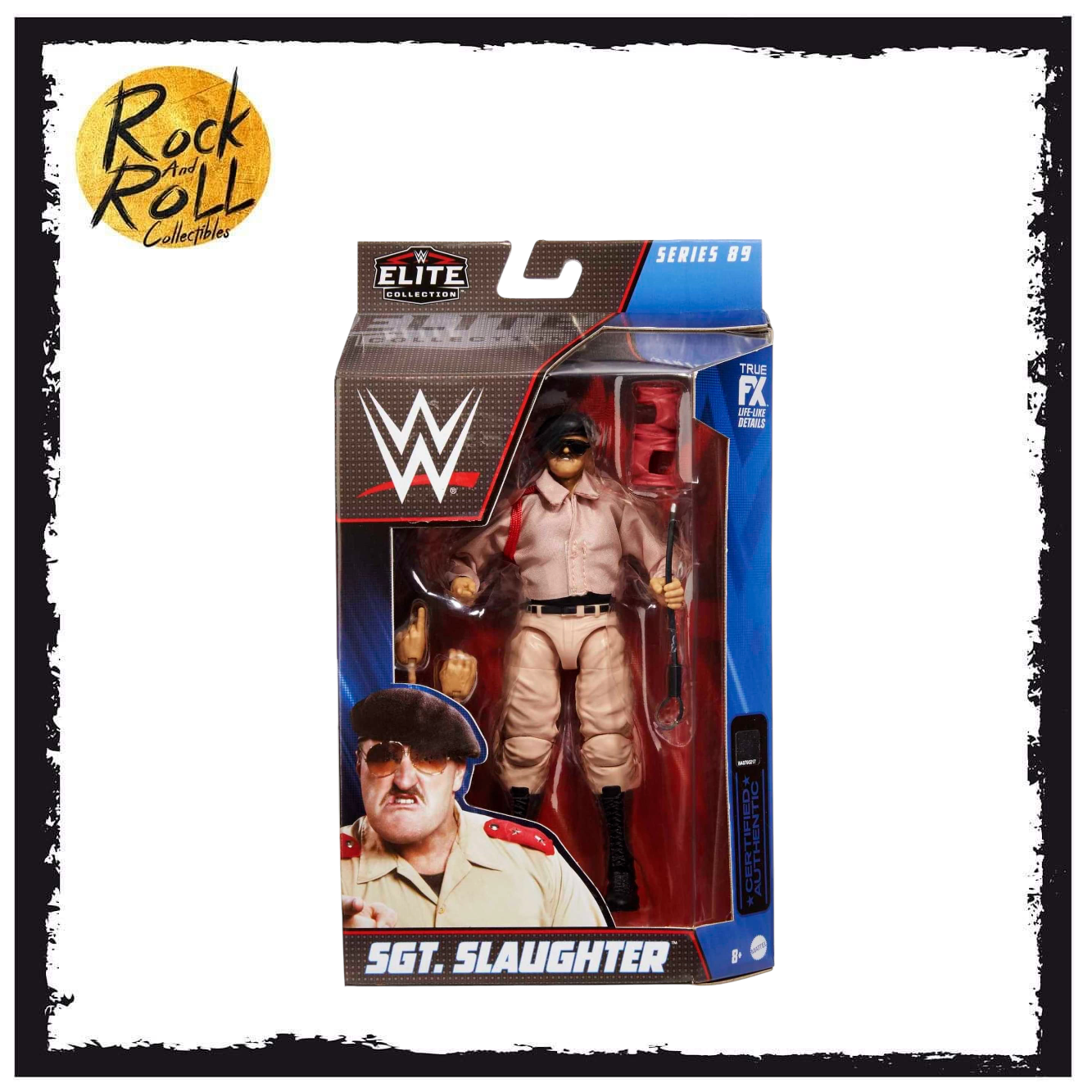 WWE Elite Collection Series 89 - Sgt. Slaughter (Read Description)