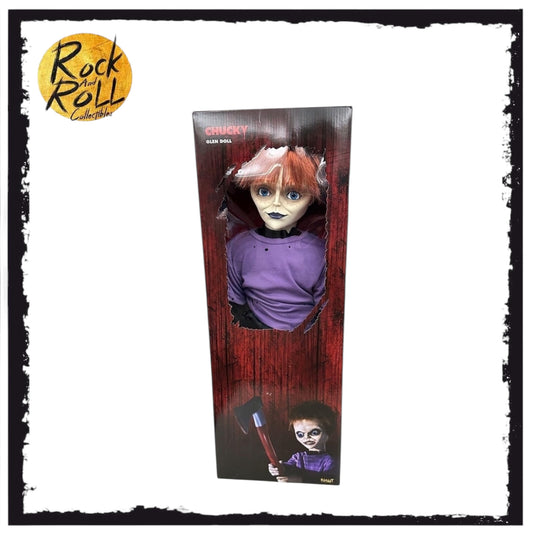 Spirit Halloween Boxed Glen Decoration - Chucky | Officially Licensed | Seed of Chucky