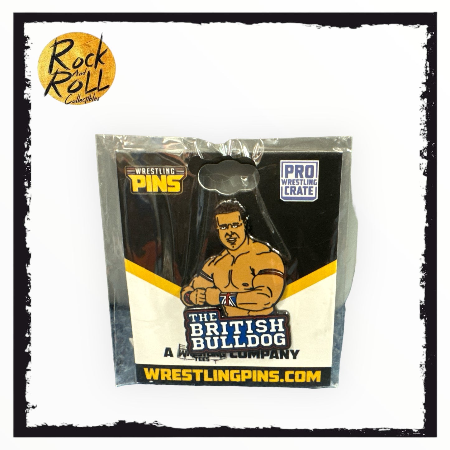 The British Bulldog Wrestling Pins