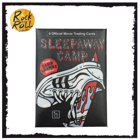 Fright Rags - Sleepaway Camp 9 Trading Cards/1 Sticker - 1 x Sealed Wax Pack