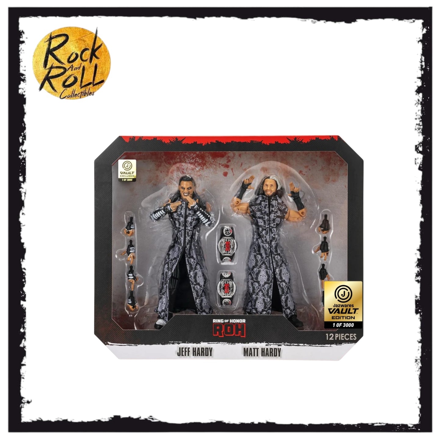 Ring of Honor Hardy Boyz 2-Pack Jazwares Vault US Import