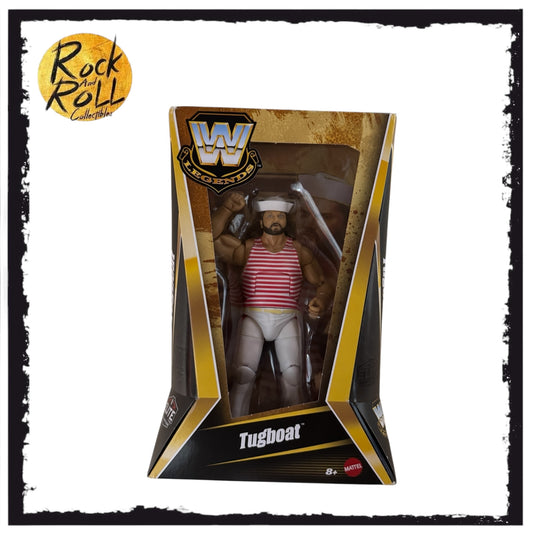 Box Damage - WWE Legends Elite Series Greatest Hits Tugboat US Import