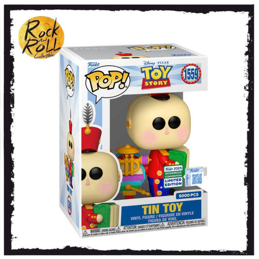 Tin Toy #1559 Funko Pop! - Toy Story - WonderCon 2025 Shared Exclusive LE5000 Pcs