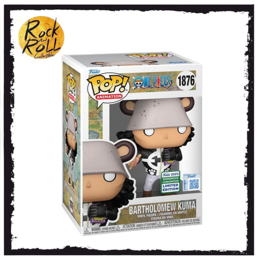 Bartholomew Kuma #1876 Funko Pop! - One Piece - WonderCon 2025 Shared Exclusive