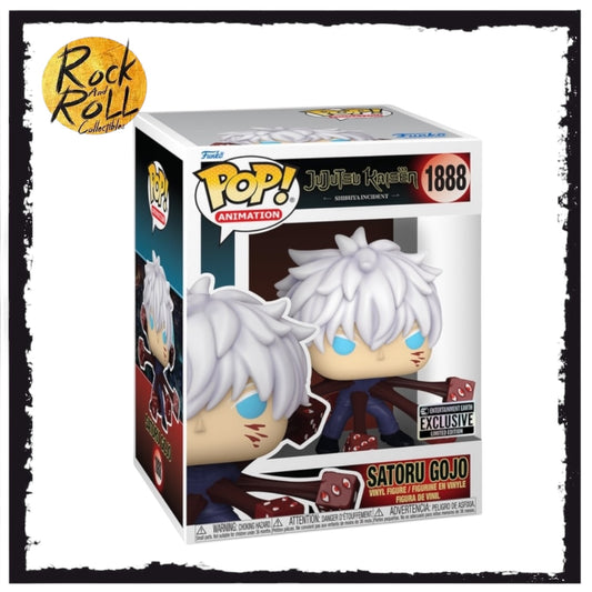 jujutsu Kaisen Satoru Gojo Trapped Premium Funko Pop! Vinyl Figure #1888 - Entertainment Earth Exclusive