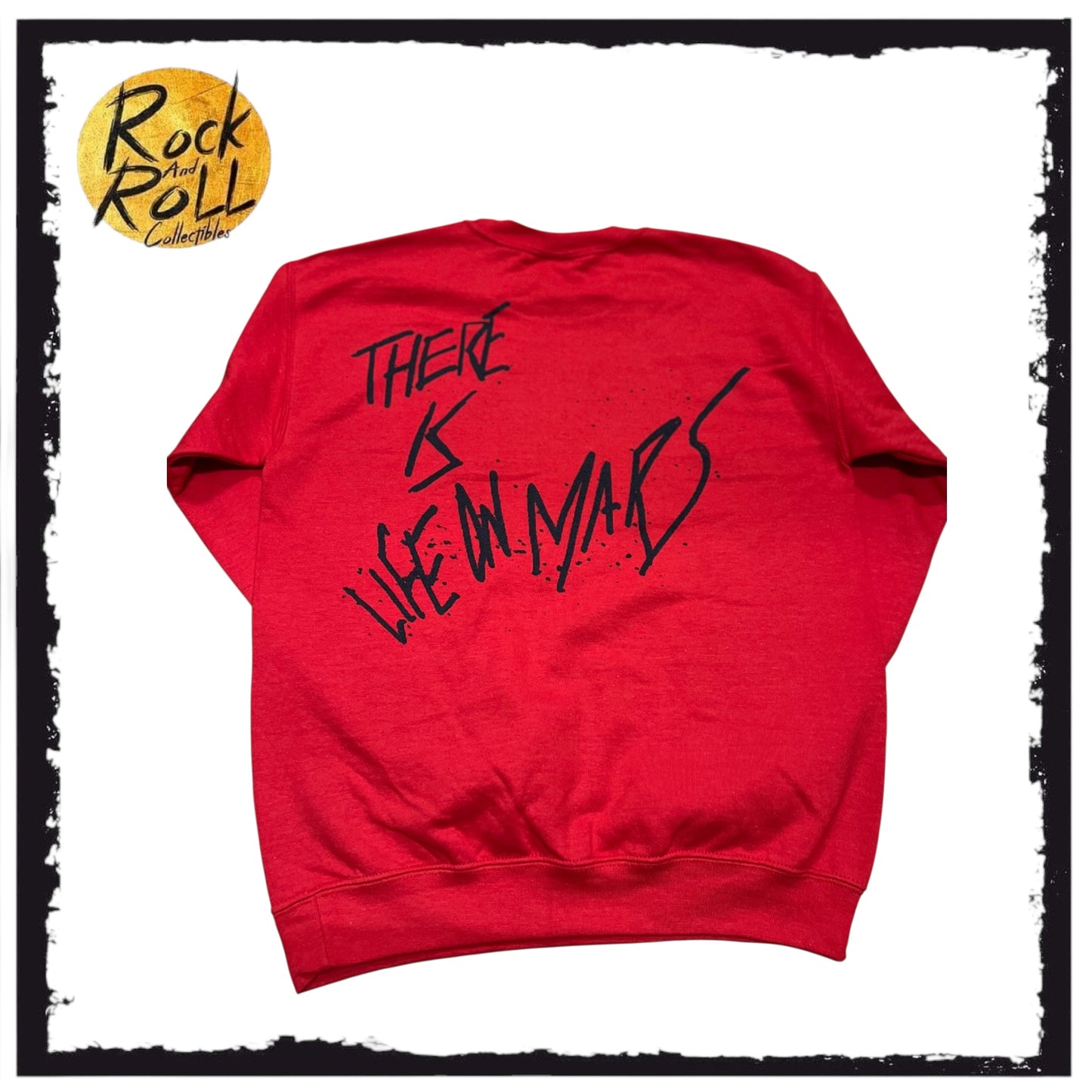 Yungblud - There Is Life On Mars - Red Crew Neck Sweatshirt