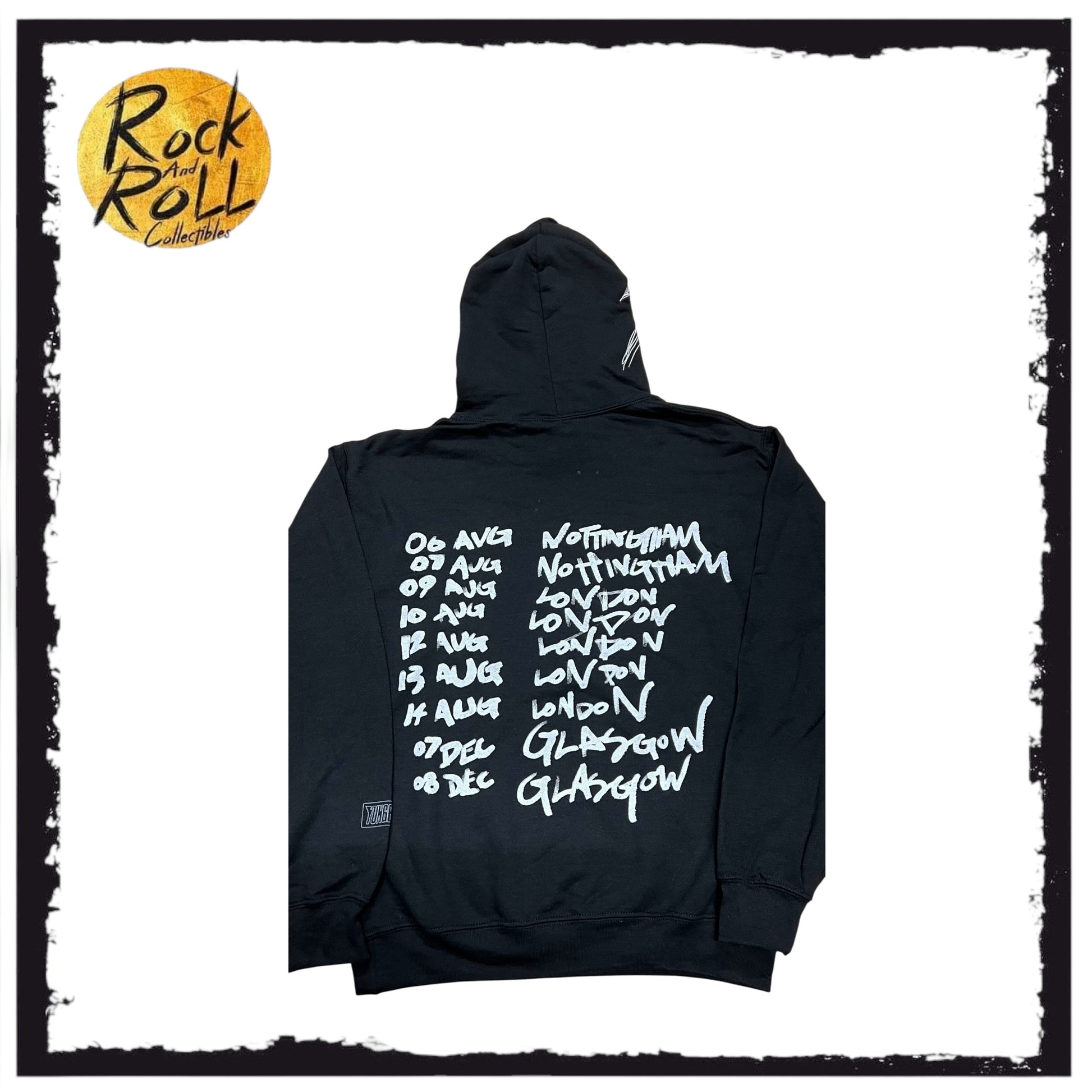 Yungblud: Gezicht (print op de achterkant) - Off White Pullover Hoodie - Nederland Yungblud: Gezicht (print op de achterkant) - Off White Pullover Hoodie - Nederland