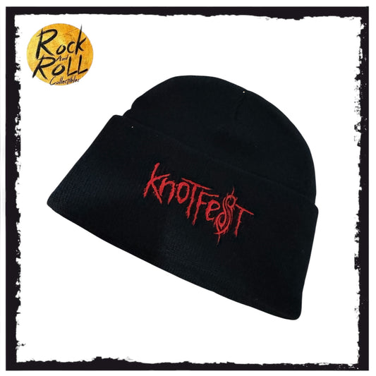SlipKnot - Knotfest Black Beanie Hat