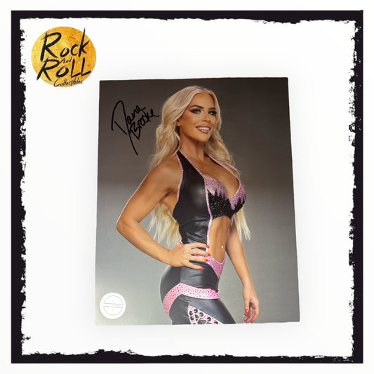 Dana Brooke Autographed 8x10 Pro Wrestling Tees