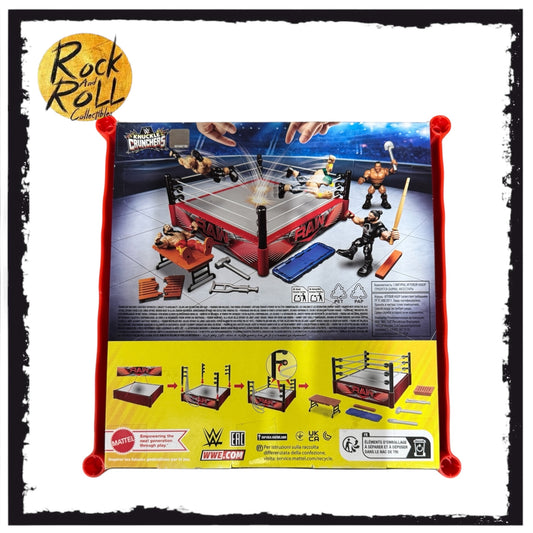 WWE Knuckle Crunchers Rebound Ring (Includes Brock Lesnar)