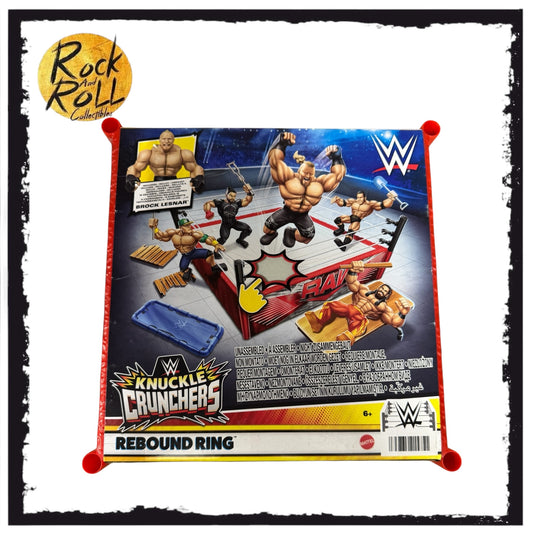 WWE Knuckle Crunchers Rebound Ring (Includes Brock Lesnar)