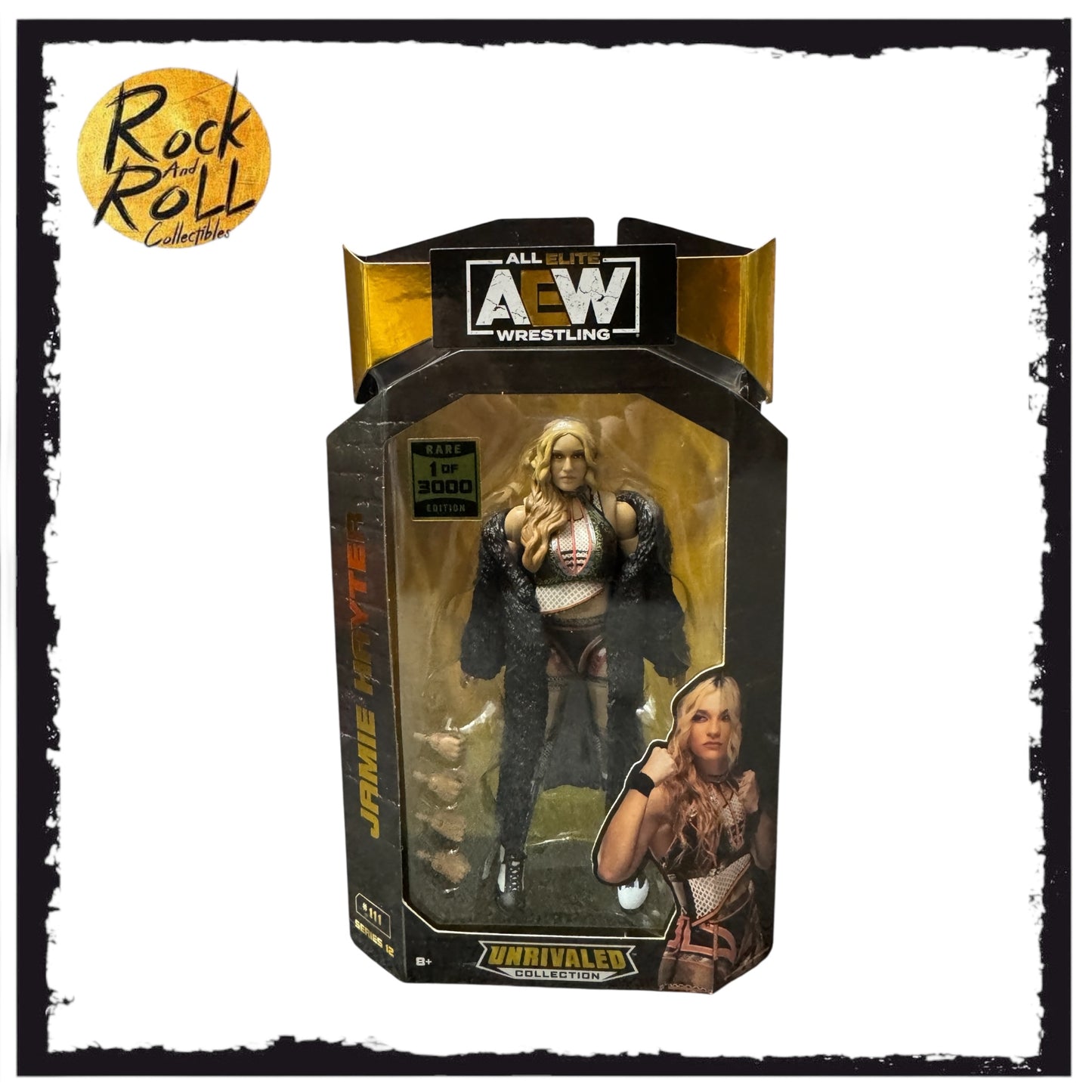 AEW Unrivaled Collection Series 12 #111 Jamie Hayter 1 of 3000 LE Rare Chase - US Import